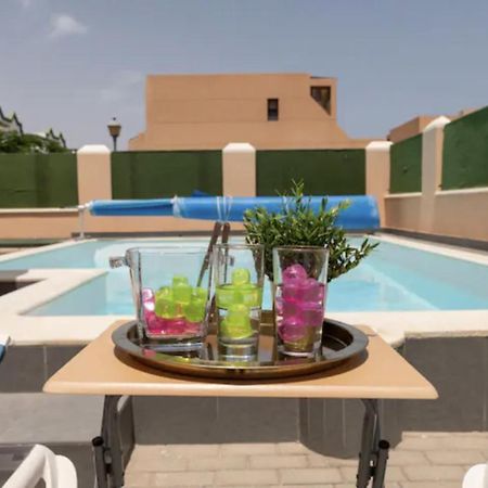 PISCINA Y TERRAZA PRIVADA mejor equipado Caleta De Fuste Exterior foto