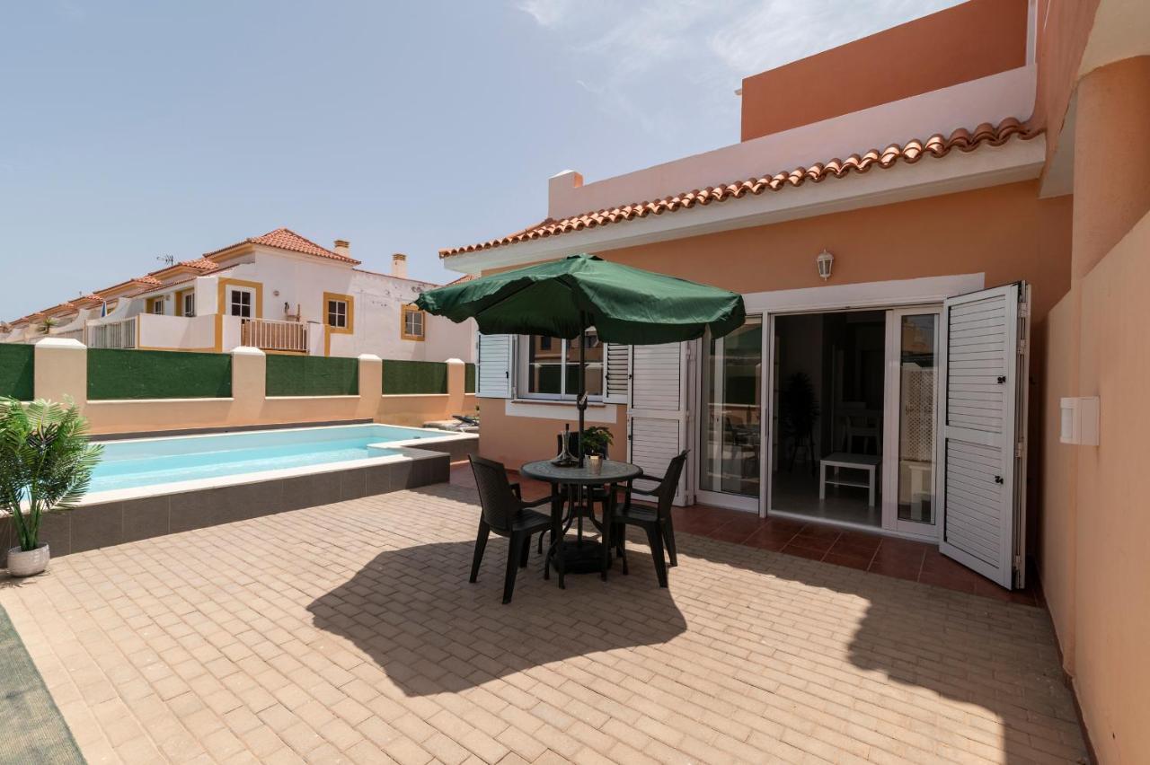 PISCINA Y TERRAZA PRIVADA mejor equipado Caleta De Fuste Exterior foto
