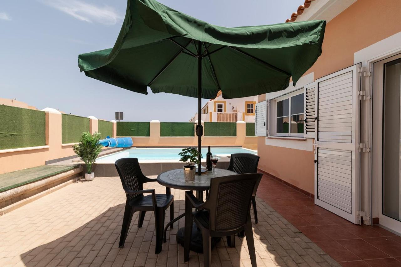 PISCINA Y TERRAZA PRIVADA mejor equipado Caleta De Fuste Exterior foto